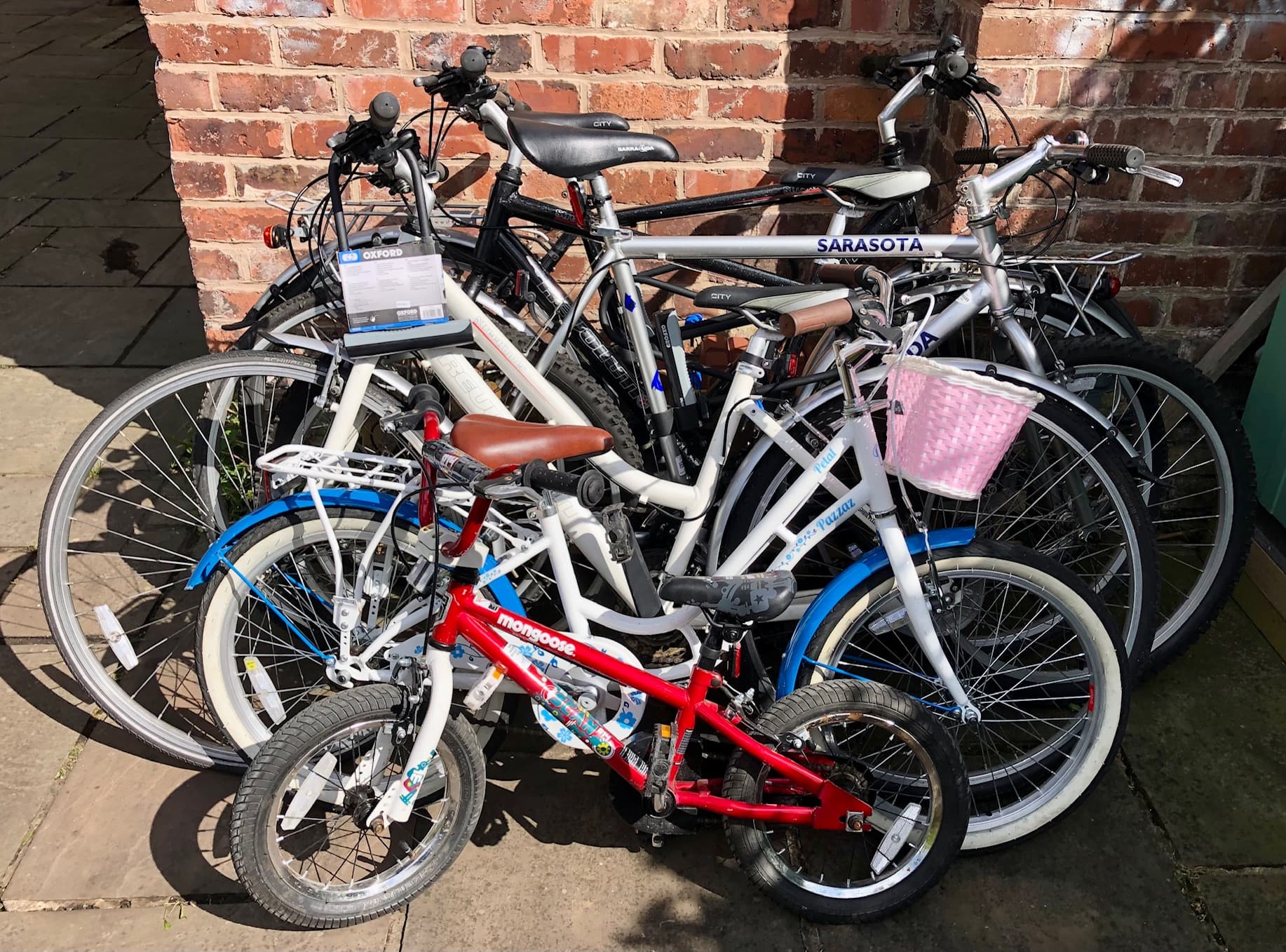 Bikes collected for refugees